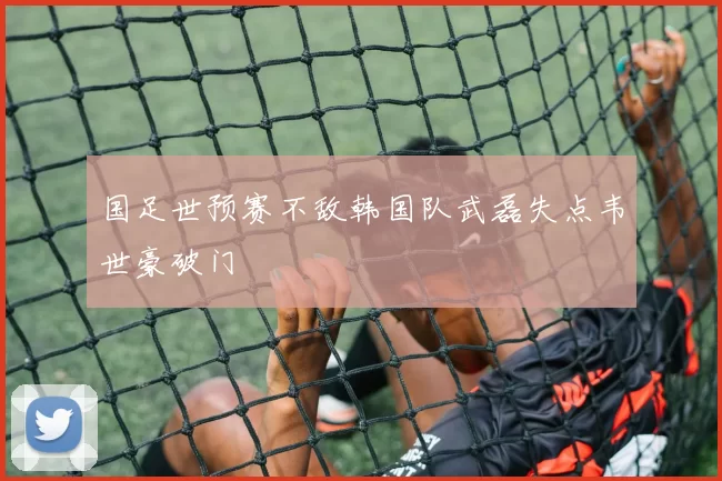 国足世预赛不敌韩国队武磊失点韦世豪破门